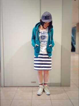 キムラアスミさん（レディース・156cm）の夏コーディネート