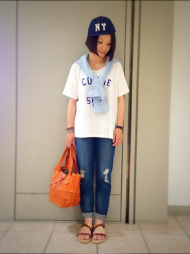 キムラアスミさん(レディース・156cm)の夏コーディネート