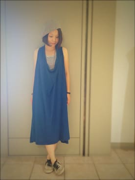 キムラアスミさん（レディース・156cm）の夏コーディネート