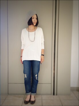 キムラアスミさん（レディース・156cm）の夏コーディネート