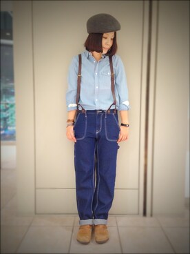 キムラアスミさん（レディース・156cm）の秋コーディネート