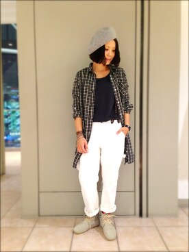 キムラアスミさん(レディース・156cm)の秋コーディネート