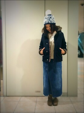 キムラアスミさん(レディース・156cm)の秋コーディネート