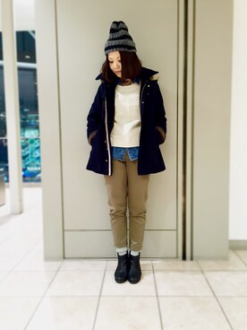 キムラアスミさん(レディース・156cm)の冬コーディネート