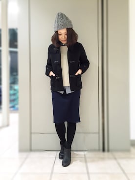 キムラアスミさん(レディース・156cm)の冬コーディネート