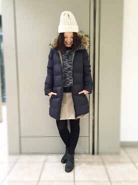 キムラアスミさん（レディース・156cm）の冬コーディネート