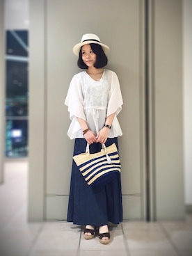 キムラアスミさん（レディース・156cm）の春コーディネート