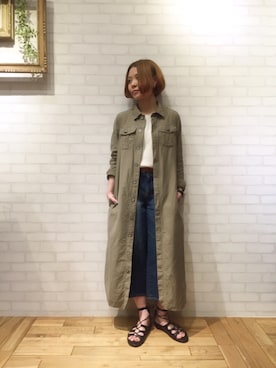 キムラアスミさん(レディース・156cm)の春コーディネート