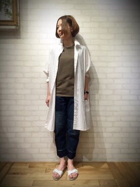 キムラアスミさん（レディース・156cm）の春コーディネート