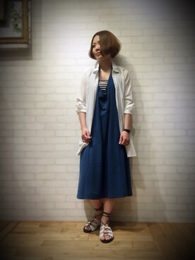 キムラアスミさん（レディース・156cm）の春コーディネート