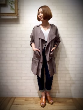 キムラアスミさん（レディース・156cm）の夏コーディネート