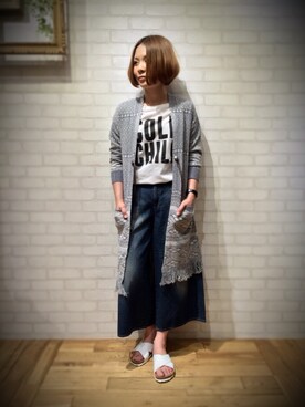 キムラアスミさん（レディース・156cm）の夏コーディネート