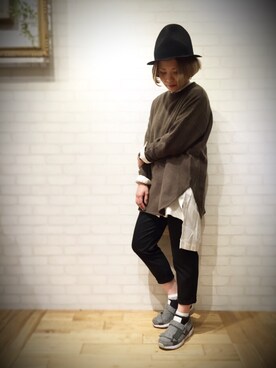 キムラアスミさん（レディース・156cm）の秋コーディネート