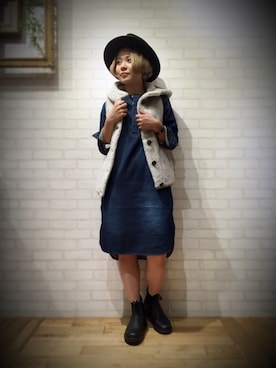 キムラアスミさん（レディース・156cm）の秋コーディネート