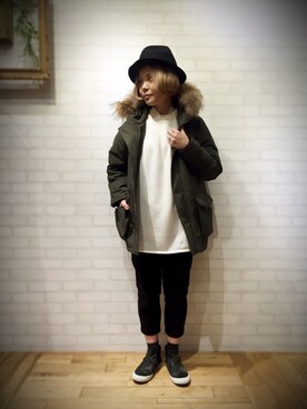 キムラアスミさん（レディース・156cm）の秋コーディネート