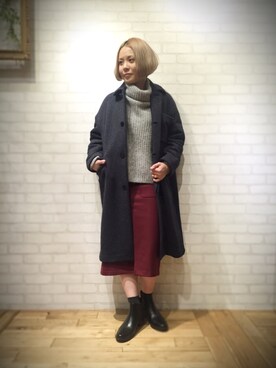 キムラアスミさん（レディース・156cm）の秋コーディネート