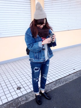 72さん（レディース・162cm）の冬コーディネート