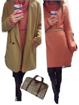 YMさん（レディース・165cm）の冬コーディネート