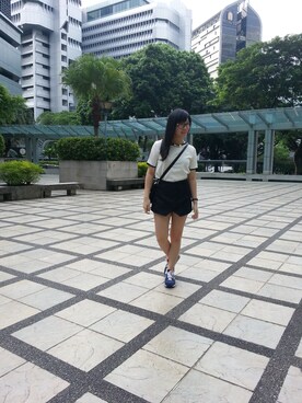 「NEWBALANCE」｜「アイテム（その他シューズ）」を使った、weekhimさん（レディース・153cm）の秋コーディネート