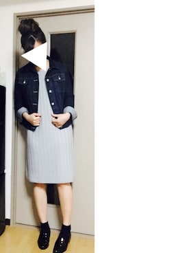「スナップ」｜「アイテム（その他）」を使った、n a c h i さん（レディース・163cm）の冬コーディネート