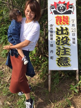 「アイテム（シャツワンピース）」を使った、NonYuupiiさん（レディース・168cm・20代）の秋コーディネート