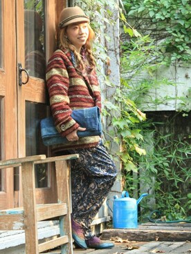 kottonさん（レディース・158cm）の秋コーディネート