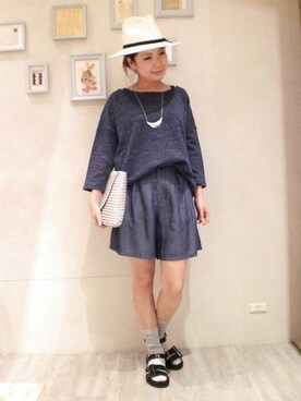 minaさん（レディース・155cm）の夏コーディネート