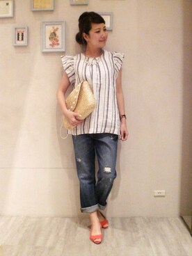 minaさん（レディース・155cm）の夏コーディネート