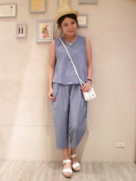 minaさん（レディース・155cm）の夏コーディネート