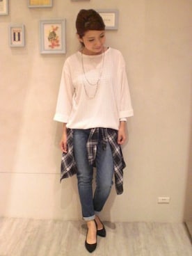 minaさん(レディース・155cm)の秋コーディネート