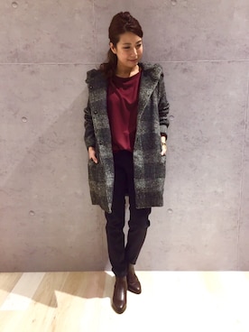 minaさん（レディース・155cm）の秋コーディネート