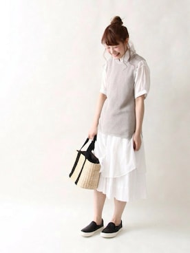 coen よこやまさん（レディース・158cm）の春コーディネート