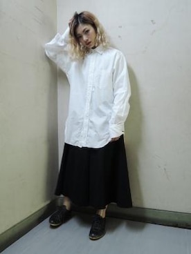 「GIANFRANCO FERRE（ジャンフランコフェレ）のアイテム」を使った、DEWさん（レディース・155cm）の秋コーディネート