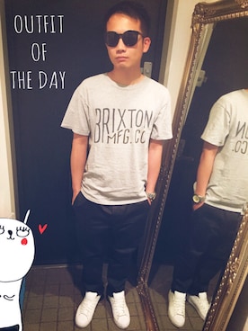 「Vestal（ベスタル）のアイテム」を使った、ERIKAさん（レディース・164cm）の春コーディネート