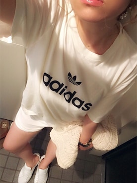 「R（アール）のアイテム（アクセサリー）」を使った、ERIKAさん（レディース・164cm）の夏コーディネート