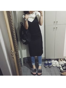 「kormarch」｜「アイテム（ワンピース/ドレス）」を使った、ERIKAさん（レディース・164cm）の夏コーディネート