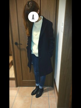 ayaさん(レディース・152cm)の冬コーディネート
