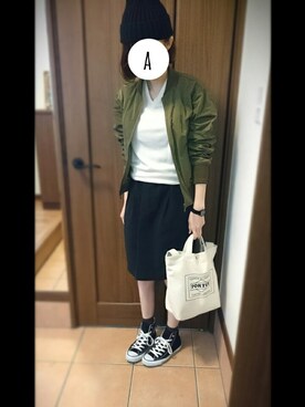 ayaさん（レディース・152cm）の春コーディネート