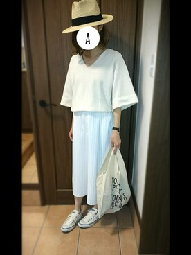 ayaさん（レディース・152cm）の夏コーディネート