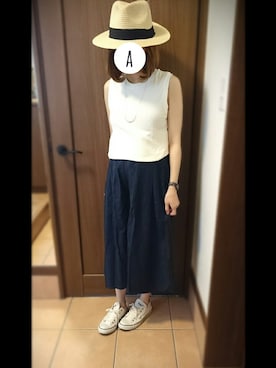 ayaさん（レディース・152cm）の夏コーディネート
