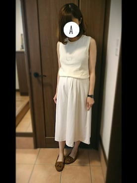 ayaさん（レディース・152cm）の夏コーディネート