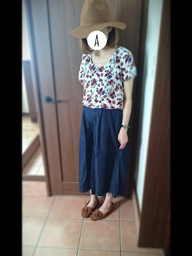 ayaさん（レディース・152cm）の夏コーディネート