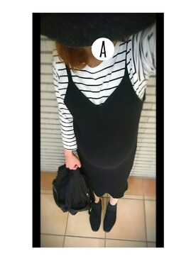 ayaさん（レディース・152cm）の秋コーディネート