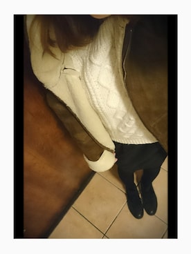 ayaさん（レディース・152cm）の冬コーディネート