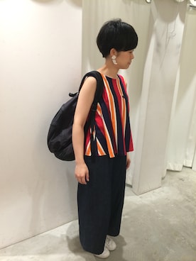 「PATRICK（パトリック）のアイテム（シューズ）」を使った、24さん（レディース・160cm）の夏コーディネート