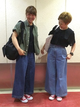 24さん（レディース・160cm）の夏コーディネート