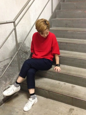 「PATRICK（パトリック）のアイテム（シューズ）」を使った、24さん（レディース・160cm）の秋コーディネート