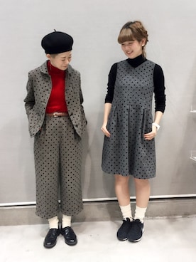 24さん（レディース・160cm）の秋コーディネート