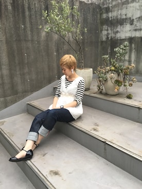 24さん（レディース・160cm）の春コーディネート