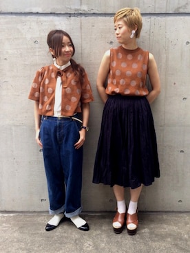 24さん(レディース・160cm)の春コーディネート